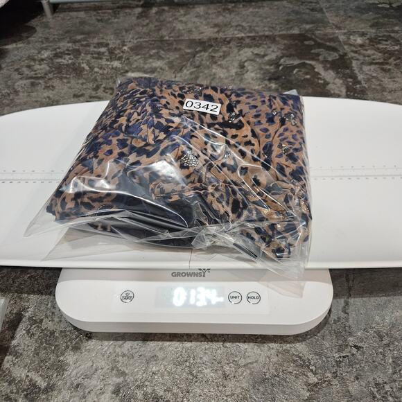 The Kooples Leopard Print Velvet Boho Kimono OS - Picture 6 of 6